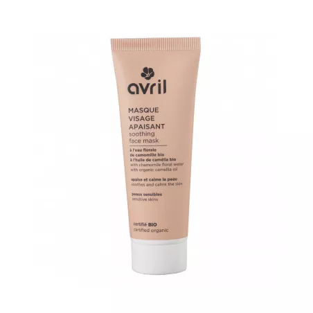 masque visage apaisant