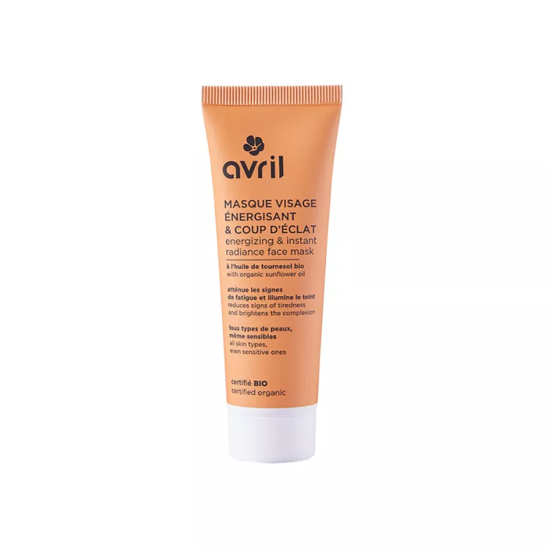 masque visage energisant