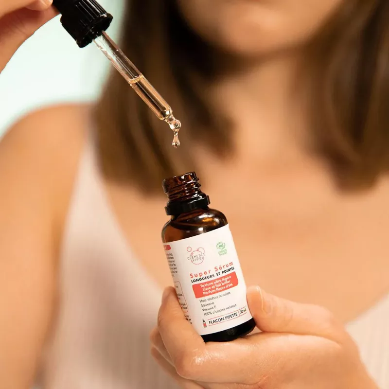 serum huile cheveux