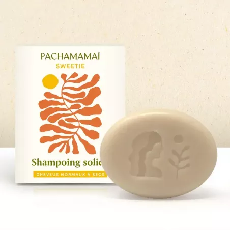 Shampoing Solide pour cheveux normaux à secs Sweetie