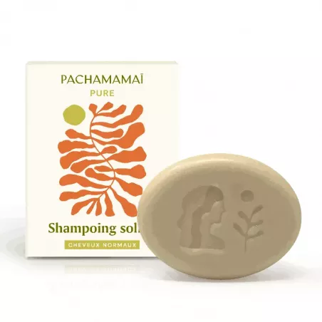 Shampoing Solide pour cheveux normaux Pure