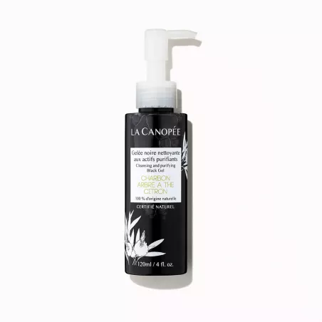 Gelée noire nettoyante aux actifs purifiants