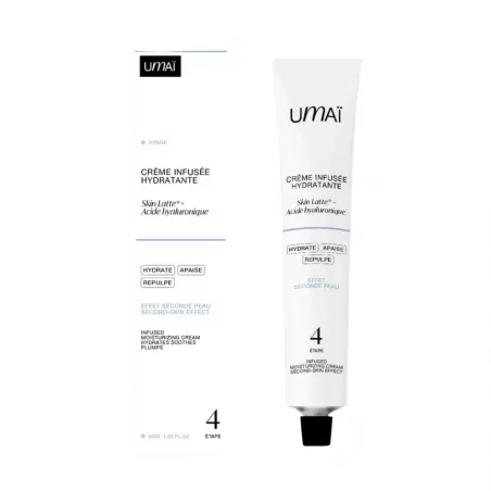 Crème visage hydratante infusée Skin Latte - Umaï
