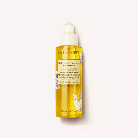 Huile corps et cheveux L'Amandier BIO - La Canopée