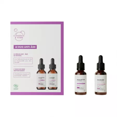 Coffret Duo Anti-âge - Clémence & Vivien