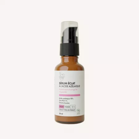 Sérum visage Éclat à l'Acide Azélaïque 10% Bio - Clémence & Vivien