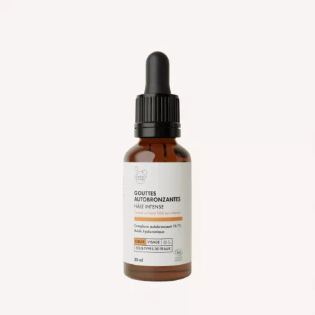 Gouttes Autobronzantes visage Bio