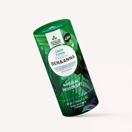 Déodorant Naturel Green Fusion - Papertube - Ben & Anna
