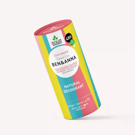 Déodorant Naturel Coco Mania - Papertube - Ben & Anna