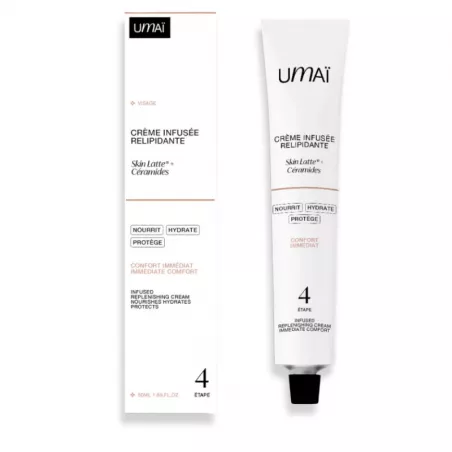Crème visage relipidante infusée Skin Latte - Umaï