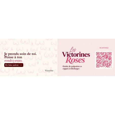 Carte de rappel Octobre Rose 🩷( jusqu'à 5 par commande )